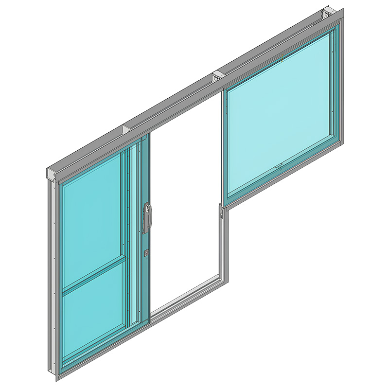 Door with window 2C03.38